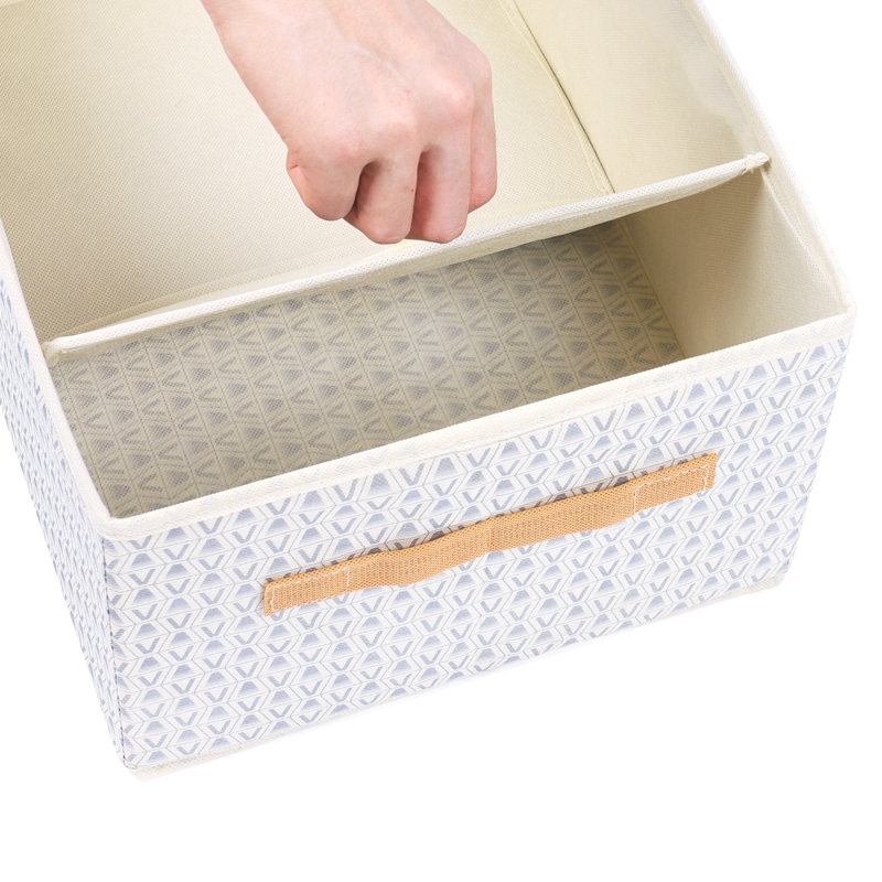 Latitude Run® Fabric Storage Bin Set of 3 Wayfair